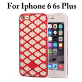 Grid Phone Cases For Iphone 6 / 6s / Plus