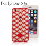 Grid Phone Cases For Iphone 6 / 6s / Plus