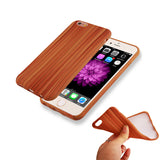 Silicone Wood Case