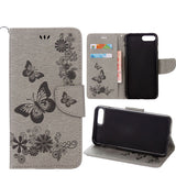 Leather Flip Case For iPhone