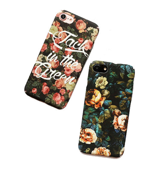 Flowery Case For iPhone 6 7