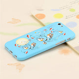 360 Degree Full Body Protector Phone Cases For iPhone 6 6s Plus Cover Fashion 3D Crystal Embossed Matte Flower Case + Glass Film