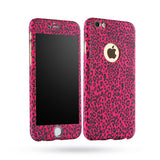 6 6s Floral 360 Case For Iphone 5 5s SE 6 6s Plus Fashion Flower Floral Leopard Full Coverage Front Case Back Cover + Glass Film