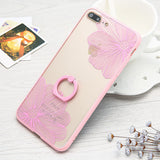 Cartoon Flower Case For iphone 7 6 6S Plus