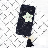 Stars Tassel Pendant Case For iphone 7 6 6S Plus