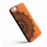 Natural Wood Phone Case for iPhone 7 6 6s 5 5s