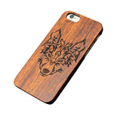 Natural Wood Phone Case for iPhone 7 6 6s 5 5s