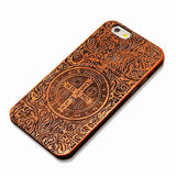 Natural Wood Phone Case for iPhone 7 6 6s 5 5s