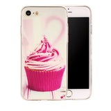 Macaron Dessert Sweet Candy Printed Case For iPhone 7 6 6s Plus SE 5 5s