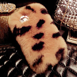 fluffy Winter Phone Cover Case for 5 5s 6 6S 4.7" 6 Plus 6S Plus 5.5"