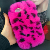 fluffy Winter Phone Cover Case for 5 5s 6 6S 4.7" 6 Plus 6S Plus 5.5"