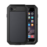 Heavy Duty Protection Case for iPhone 7 6 6s + Glass Screen Film