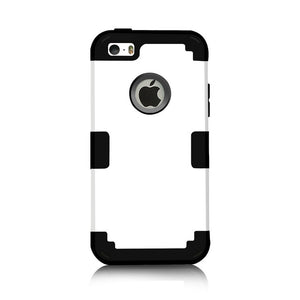 For iPhone 5/5S/SE Shockproof Protect Case w/Screen Protector Film+Stylus Pen