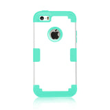 For iPhone 5/5S/SE Shockproof Protect Case w/Screen Protector Film+Stylus Pen