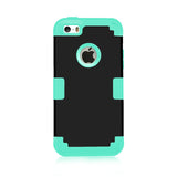 For iPhone 5/5S/SE Shockproof Protect Case w/Screen Protector Film+Stylus Pen