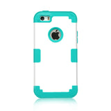 For iPhone 5/5S/SE Shockproof Protect Case w/Screen Protector Film+Stylus Pen