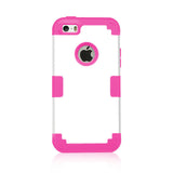 For iPhone 5/5S/SE Shockproof Protect Case w/Screen Protector Film+Stylus Pen