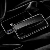 iPhone X Case Hard Back Crystal Clear