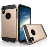 iPhone X Case Slim Protect Back Cover ( FREE Screen Protector Film )