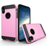 iPhone X Case Slim Protect Back Cover ( FREE Screen Protector Film )