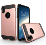 iPhone X Case Slim Protect Back Cover ( FREE Screen Protector Film )