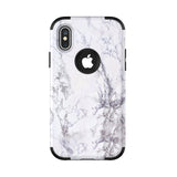 iPhone X Case Marble Cover ( FREE Screen Protector Film )