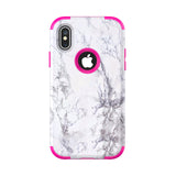 iPhone X Case Marble Cover ( FREE Screen Protector Film )