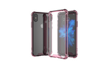 Clear Back Case for iPhone X Slim Cover Hard PC Back+TPU Bumper Corner Cushion Shockproof