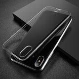 Baseus Dirt-resistant Case For iPhone X Ultra Thin Clear Soft TPU Silicone Cover Case For iPhone X