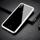Baseus Bumper Case For iPhone X Shockproof Frame Cover Case For iPhoneX Hard PC & Soft TPU Protective Border Case Coque