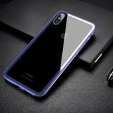 Baseus Bumper Case For iPhone X Shockproof Frame Cover Case For iPhoneX Hard PC & Soft TPU Protective Border Case Coque