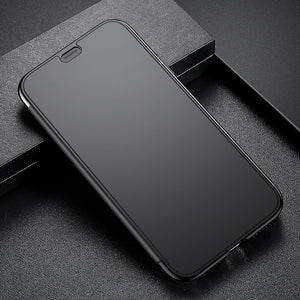 Baseus Slim Flip Case For iPhone X 360 Full Body Protective TPU Case