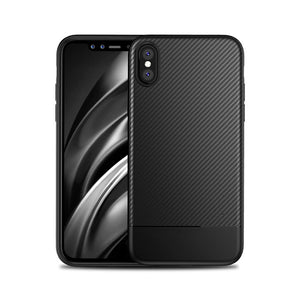 Artisome Slim Case For iPhone X Silicone TPU Soft Cover Carbon Fiber Slim Phone Cover For iPhone x Phone Case Coque Protection