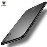 Baseus Luxury Phone Case For iPhone X Ultra Thin Slim Back Cover Case