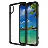 iPhone X Case reinforced Corners on PC+TPU bumper ( FREE Screen Protective Film )
