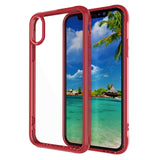 iPhone X Case reinforced Corners on PC+TPU bumper ( FREE Screen Protective Film )