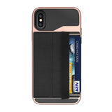 iPhone X Case with Card Holder Wallet