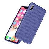 Baseus Weave Case For iPhone X Luxury Ultra Thin Slim