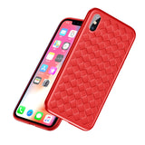 Baseus Weave Case For iPhone X Luxury Ultra Thin Slim