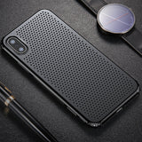 Baseus Breath Case For iPhone X Luxury Ultra Thin Slim Funda PC & TPU Back Protective Cover Case For iPhone X