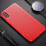 Baseus Breath Case For iPhone X Luxury Ultra Thin Slim Funda PC & TPU Back Protective Cover Case For iPhone X