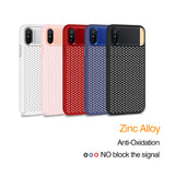 iPhone X Case Cover with Stand Pretty Soft Ultra Slim Breathable Cooling