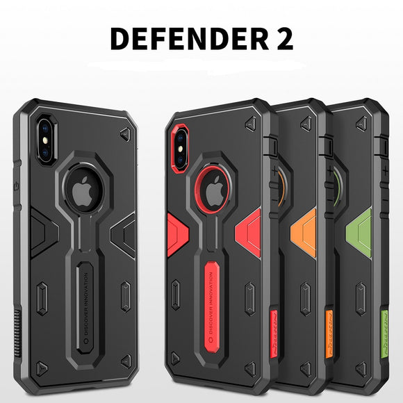 iphone x case 5.8 inch Nillkin Defende 2nd Gen Tough Slim