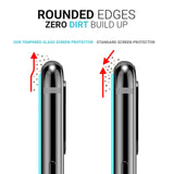 Tempered Glass Screen Protector Film Guard Protection for iPhone X